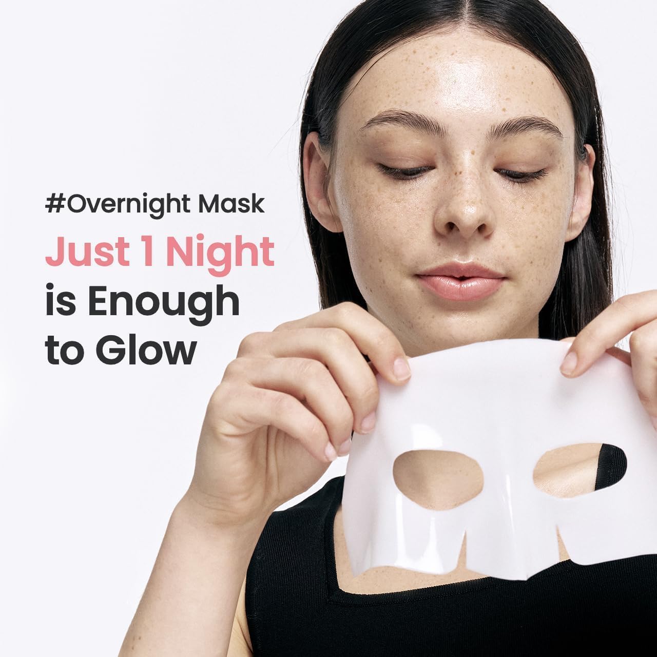 Bio-Collagen Overnight Face Mask | Korean Glass Skin Hydrogel Mask for Deep Hydration, Pigmentation, Anti-Aging & Pore Minimizing | Hyaluronic Acid, Niacinamide, Vitamin E & Centella