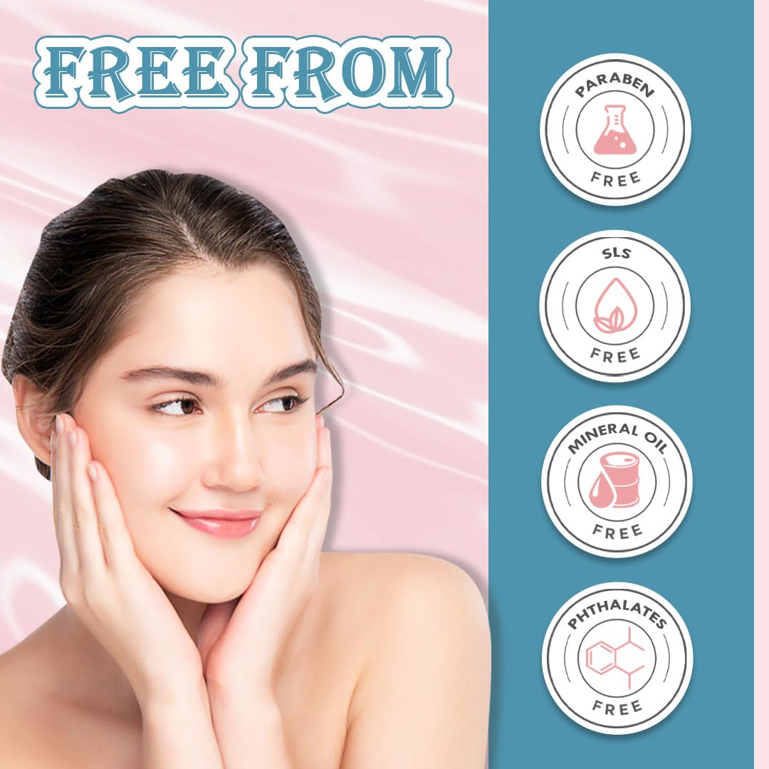 Glamveda Rice & Ceramide Face Serum & Moisturizer Combo For Dry & Sensitive Skin Types