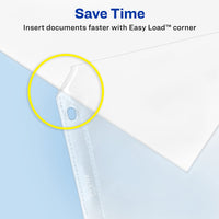 Avery Heavyweight Diamond Clear Sheet Protectors, 8.5
