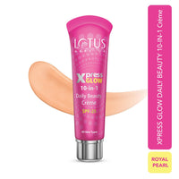 Lotus Herbals Make-up Xpress Glow 10 in 1 SPF 25 Daily Beauty Cream (Royal Pearl, 30g)