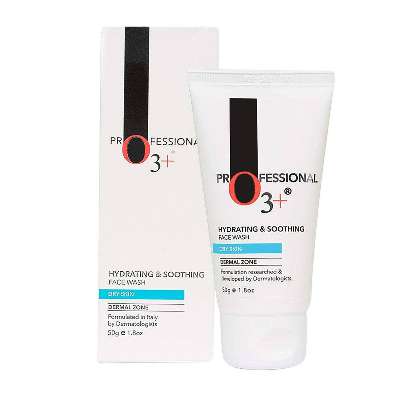 O3+ Hydrating & Soothing Face Wash with Aloe Vera and Cucumber Extracts, 50g & O3+ ALPHA MEN Acno D-TAN Scrub With Hyaluronic & Mint 50g - Detan Scrub for TAN removal Combo