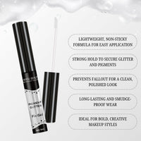 Lakyou Beauty Pigment Glitter Fix Gel | 6ml | Loose Eyeshadow Pigment Fixer