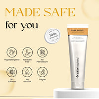 SkinInspired Care Addict Encapsulated Sunscreen SPF 50 For Dry Skin With Pa++++ | Broad Spectrum UV A, UV B & Blue Light Protection | Contains Ceramides & Hyaluronic Acid | No White Cast | For All Skin Type | 150G