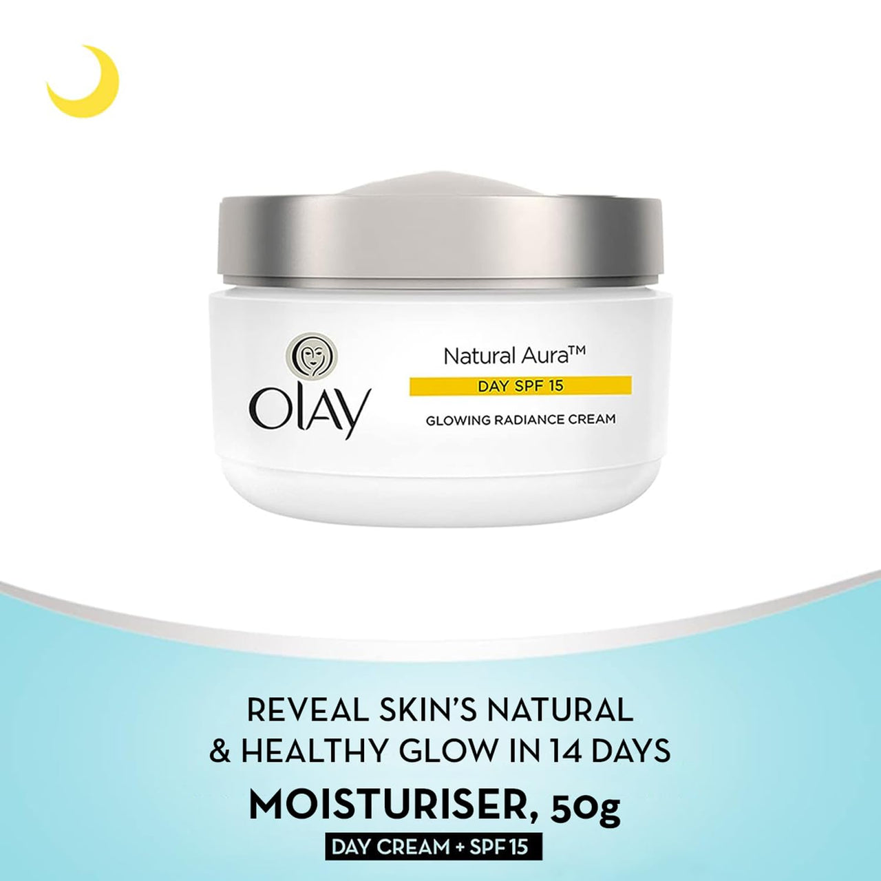 Olay Night Cream Natural White Fairness Night Moisturiser, 50g And Olay Day Cream Natural White Fairness Moisturiser SPF 24, 50g