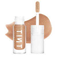 Tint Cosmetics 2.5ml Shimmery Nude Lipgloss, Non Sticky, Hydrating, Light Weight, Long Lasting, High Shine & Soft Natural Liquid Lip Gloss For Girls & Women (Caramel Latte)