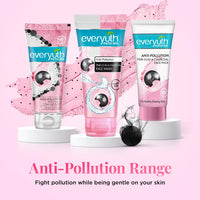 Everyuth Naturals Anti Pollution Pink Clay & Charcoal Face Wash 50g
