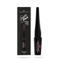Super Black Long-Wear Tattoo Eyeliner With Ultra Precise Brush | Quick Drying | Smooth | Ultra Sharp Liners| Waterproof with Matte Finish & 18 hour stay| 7.6 ML