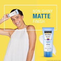 Neutrogena Ultrasheer Sunscreen For All Skin Types Spf 50+, 80G (Pack Of 2)
