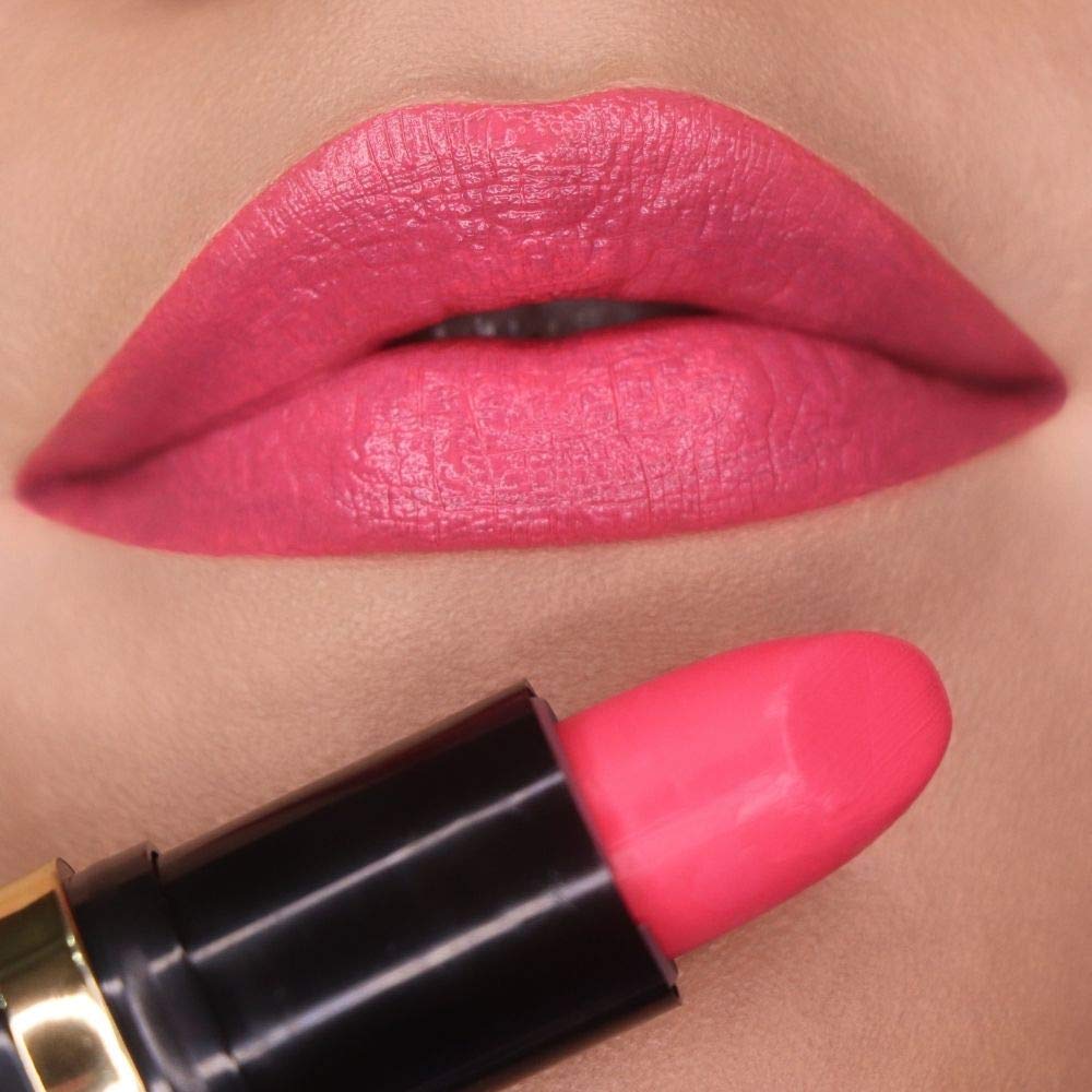 Iba Pure Lips Moisture Rich Lipstick for Women- A75 Neon Crush, 4g | High Glossy, Creamy Finish & Smooth Texture| Hydrated Lips | Enriched with Vitamin E, Coconut Oil & Shea Butter | Intense Colour & Highly Pigmented | Lip Makeup