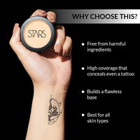 Stars Cosmetics Derma Make Up Foundation Cream 2pcs (SFS & DJ4)
