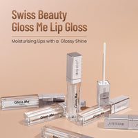 Swiss Beauty Gloss Me Lip Gloss | Lightweight | Glossy Finish | Non-sticky |With Jojoba Oil & Glycerine | 6.7ml