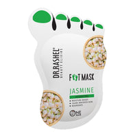 Dr.Rashel Jasmine Peeling Mask for Cracked Feet | Dead Skin Remover | Heel Peel Pedicure | At Home Foot Care | Lavender | Exfoliant Foot Crack Mask with Moisturising Agents