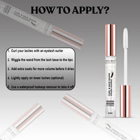 Lakyou Beauty Nourishing Mascara | Curl & Nice Shape | Long-Lasting | Smudge-Proof | Enriched Formula for Healthy Lashes | Pack Of 2