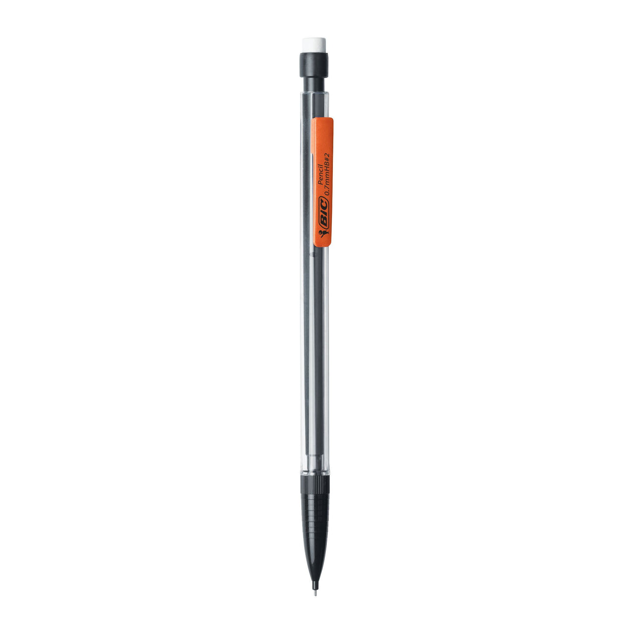 BIC Xtra-Precision Mechanical Pencil, Clear Barrel, Fine Point (0.5mm), 5-Count