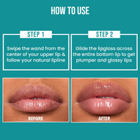 Tint Cosmetics Red Lip Gloss for Women | Hydrating & High Shine | Lightweight & Non-Sticky with Vitamin-E & Grapeseed Oil | Gloss Lock Technology | All Skin Types | 10Ml (Brick Red) | FDA Approved