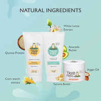 True Frog Shampoo For Curls (150 ml), Everyday Hair Conditioner (150 ml) & Deep Conditioning Mask (200 g) For Curly and Wavy hair to Repair and Rejuviante Curls - Combo Pack of 3