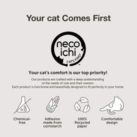 Necoichi Premium Comfort Series Cat Scratcher Curved Lounger and Scratcher Bed (c.Oak Bed, Regular) c.Oak Bed