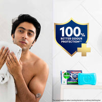 Dettol Cologne Fresh Bathing Soap Bar with 100% better odour protection- 100g Pack of 4, (400gm)