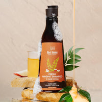 Nat Habit Curry Cider Shampoo and Conditioner for Women & Men, Soft and Shiny Hair, Sulphate Free Hydration Kit