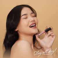 BELLAVITA Kiss-Proof Liquid Lipstick | 3.8 ml | 18-hr Stay | Transferproof Lipstick | Long Lasting | Ultra Matte Finish | Intense Moisturisation | Waterproof Liquid Lipsticks for Women | Just Nude