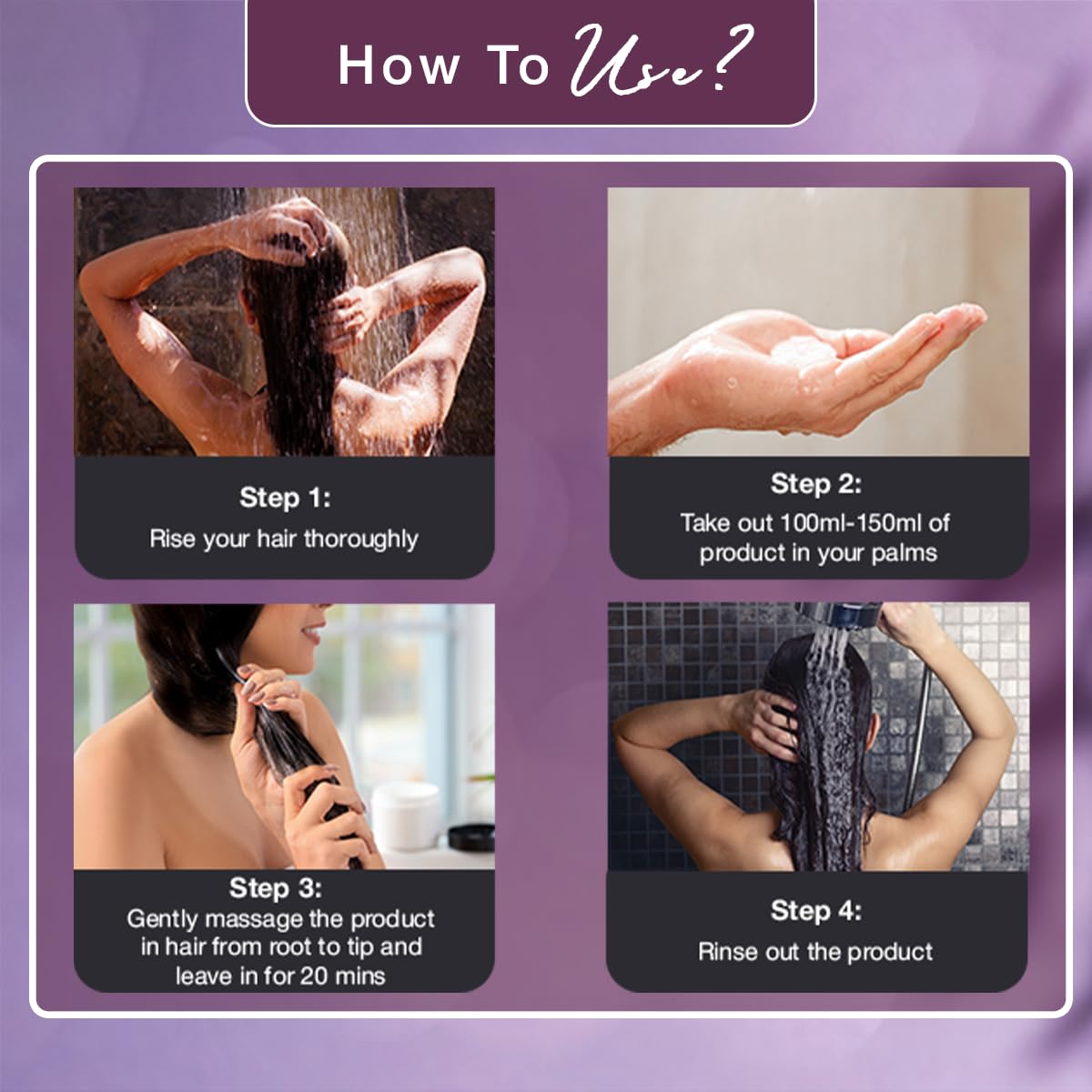 Hilary Rhoda Keratin Hair Spa | Deep Conditioning For Dry, Frizzy & Damaged Hair | Total Hair Repair | Strengthening & Smoothing Hair|At-Home Hair Spa Treatment | For All Hair Types| 1000 millilitre