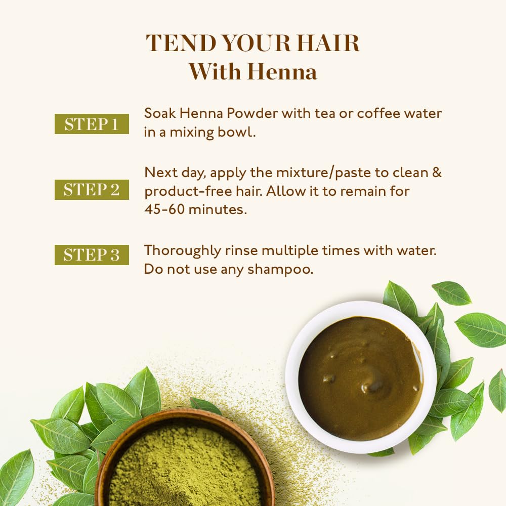 Kama Ayurveda Organic Henna Powder, 100g - Brown