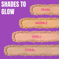 Elle 18 Lasting Glow Compact 1|| Pearl|| 9 g