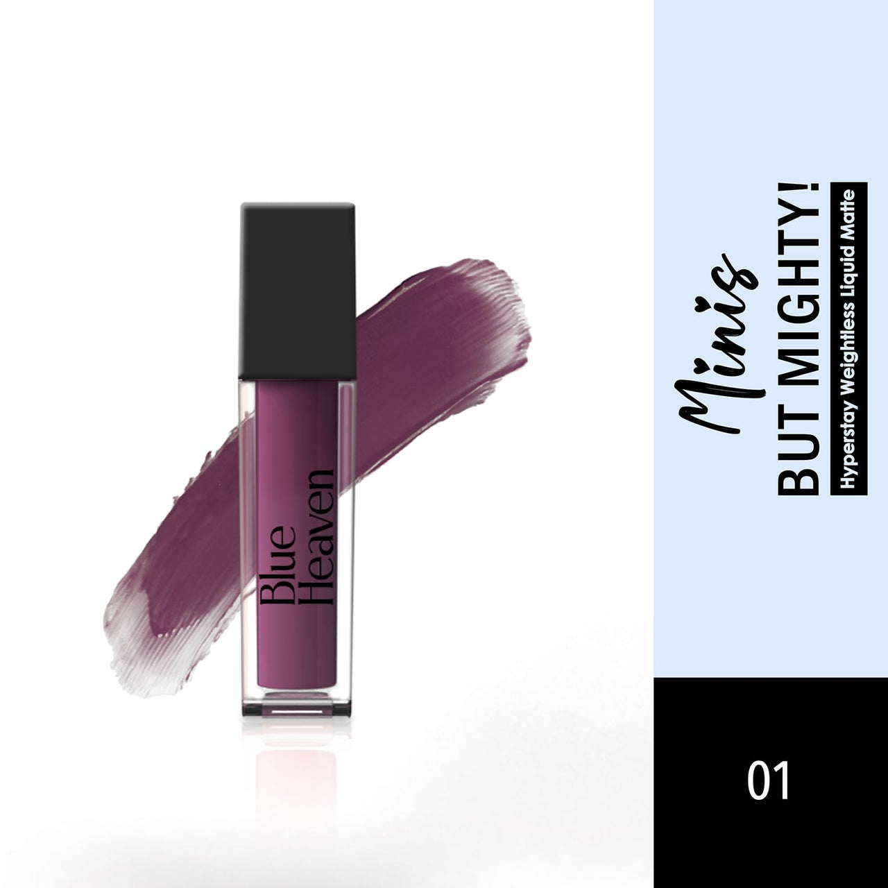 Blue Heaven Minis But Mighty Hyperstay Weightless Liquid Matte Lipstick Bridesmaid Nude