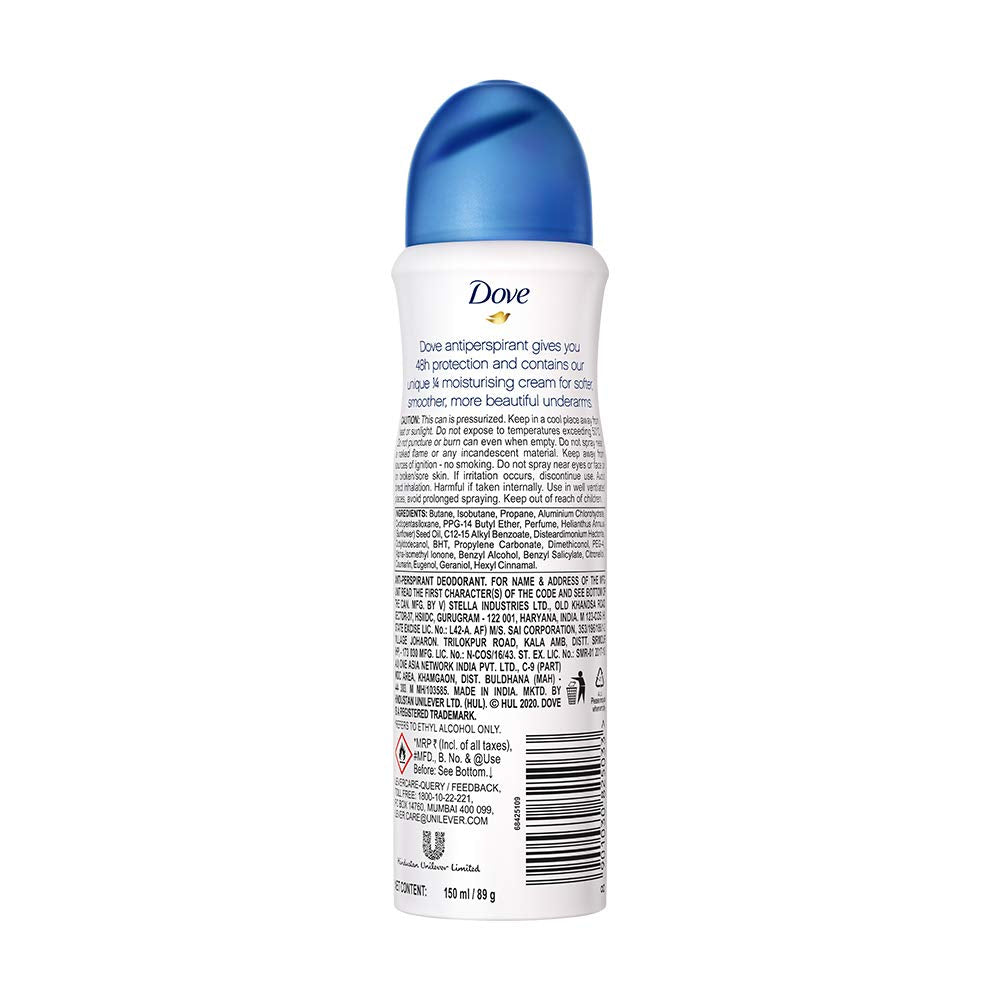Dove For Women Anti-Perspirant Original Treadstone, 150ml | Long-Lasting Protection With A Gentle Touch
