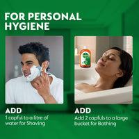 Dettol Antiseptic Liquid for First Aid, Surface Disinfection and Personal Hygiene, 1000ml (Pack of 2)