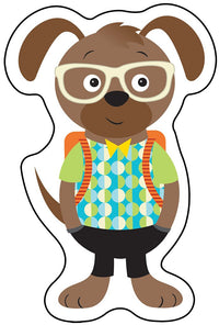 Carson Dellosa – Hipster Pals Colorful Cut-Outs, Classroom Décor, 36 Pieces 120214