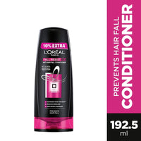 L’Oréal Paris Fall Resist 3X Anti-Hairfall Shampoo, 360ml Pack of 1 (With 10% Extra) And Fall Resist 3X Anti-Hairfall Conditioner, 175ml (With 10% Extra)