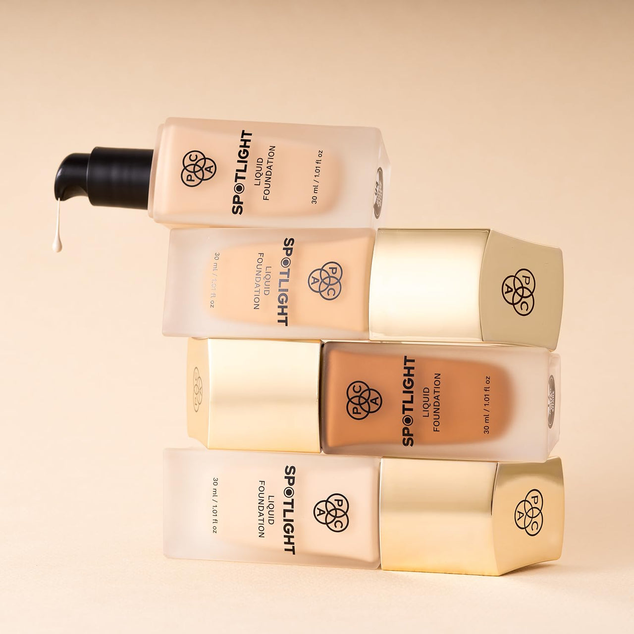 PAC Spotlight Liquid Foundation - 10 (Toasted Hazelnut)