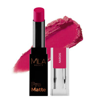 Mila Beauté Pro Matte Lipstick | Highly Pigmented & Long lasting | Semi Matte Finish | Light Weight Lipstick | Single Swipe Application | Luxurious Lip Color | Shade - (Nargis, 4.2g)
