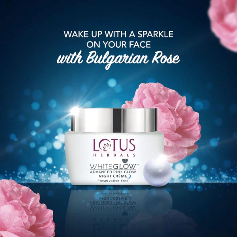 Lotus Herbals Purglow Advanced Pink Glow Day Cream_50g + Night Cream_50g + Face Serum_30ml + Face Wash_100g (Set of 4)