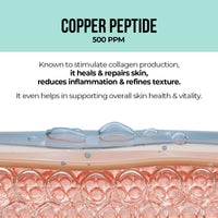 Dr. Sheth's Argireline & Copper Peptide B’TOX Serum | Advanced Anti-Aging Formula | 5% Argireline, 3% Matrixyl , 300 ppm Copper peptide|Reduces Fine Lines & Wrinkles | Boosts Collagen | Plumps, Hydrates & Makes Skin Bouncy | For Men & Women | All Skin Typ