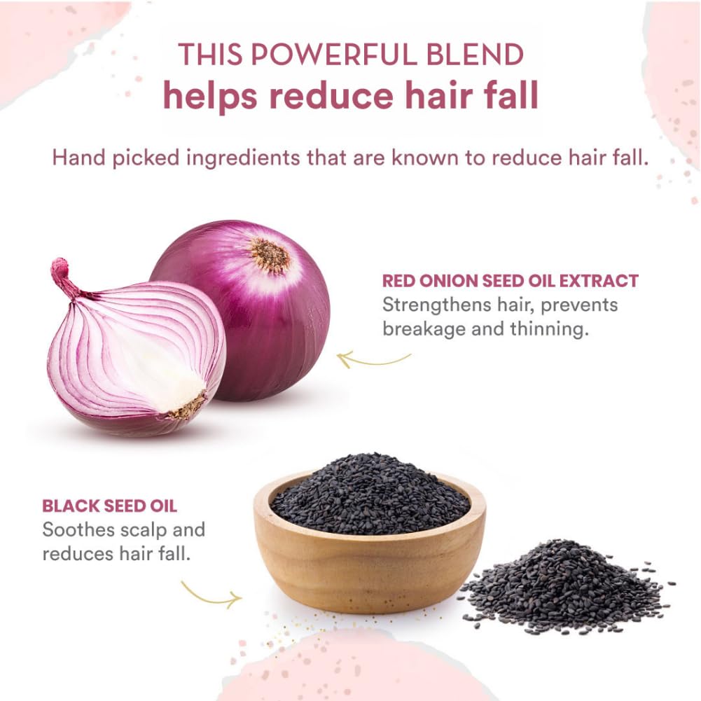 WOW Skin Science Ultimate Onion Oil Hair Care Kit for Hair Fall Control - Shampoo 300ml + Conditioner 300ml + Onion Hair Oil 200ml