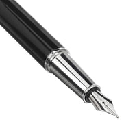 Basics Fountain Pen with two replacement cartridges- Medium Point, Black Ink