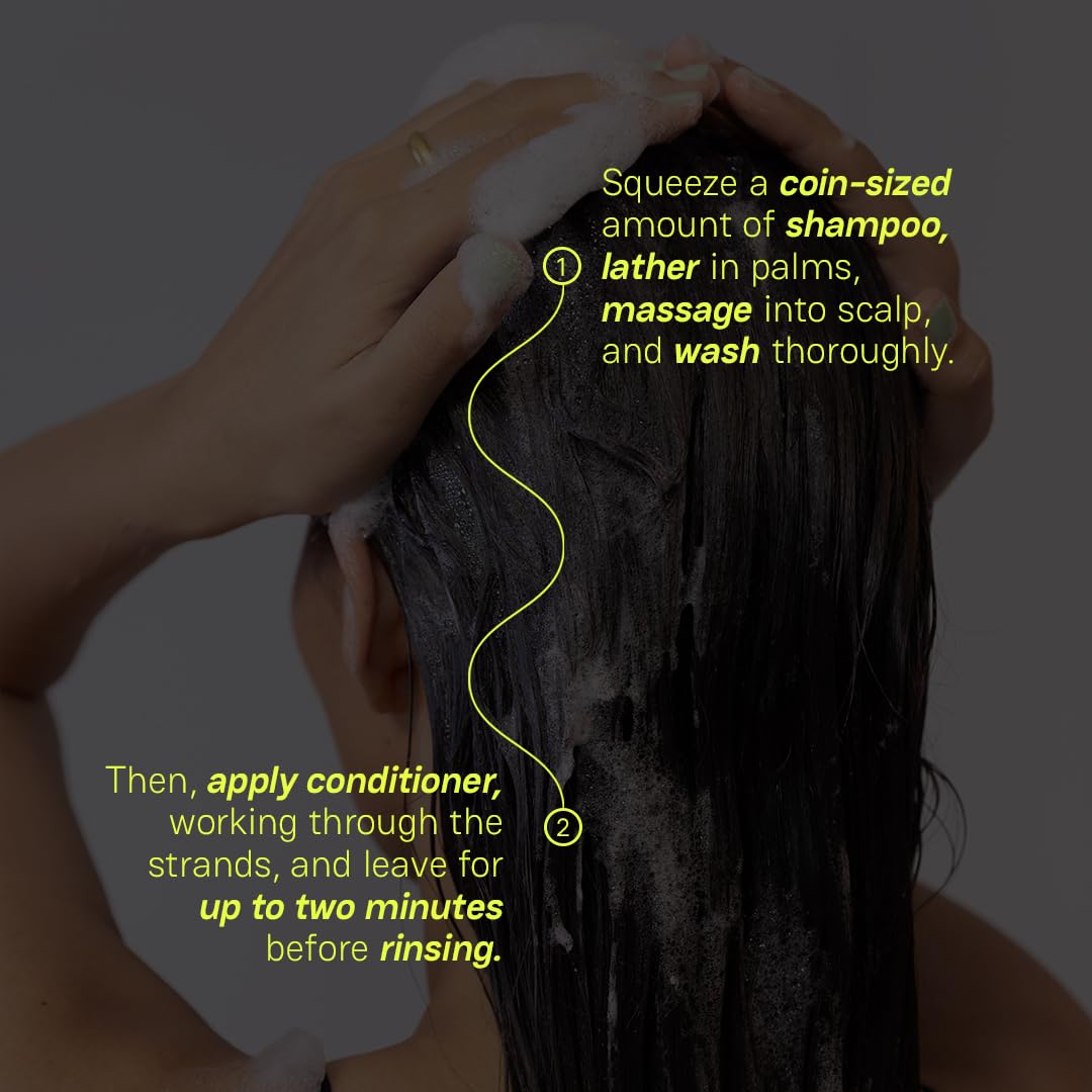 Moxie Beauty Shampoo & Conditioner Travel Combo | 1.5x Stronger hair | Paraben and Sulfate-Free | Rinse & Shine Travel Duo | Gentle Cleansing Shampoo (50ml) & Ultra Hydrating Conditioner (50ml)