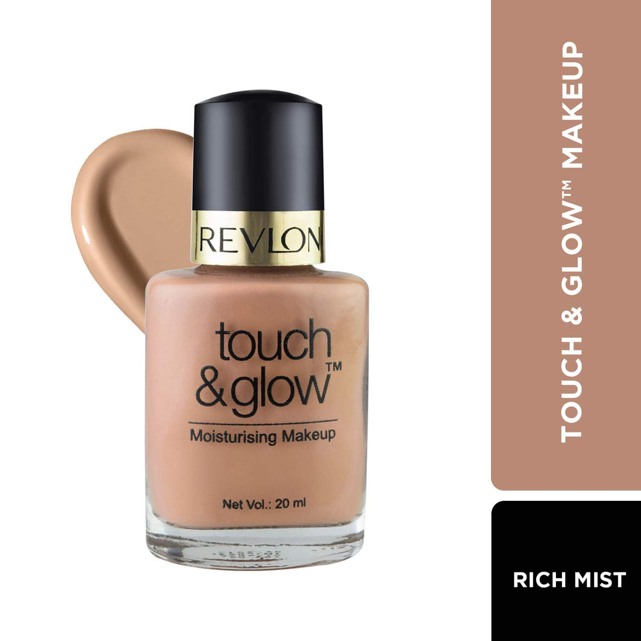 REVLON Liquid Foundation Light Coverage For All Skin Type Dewy Finish Rich Mist 20 Ml