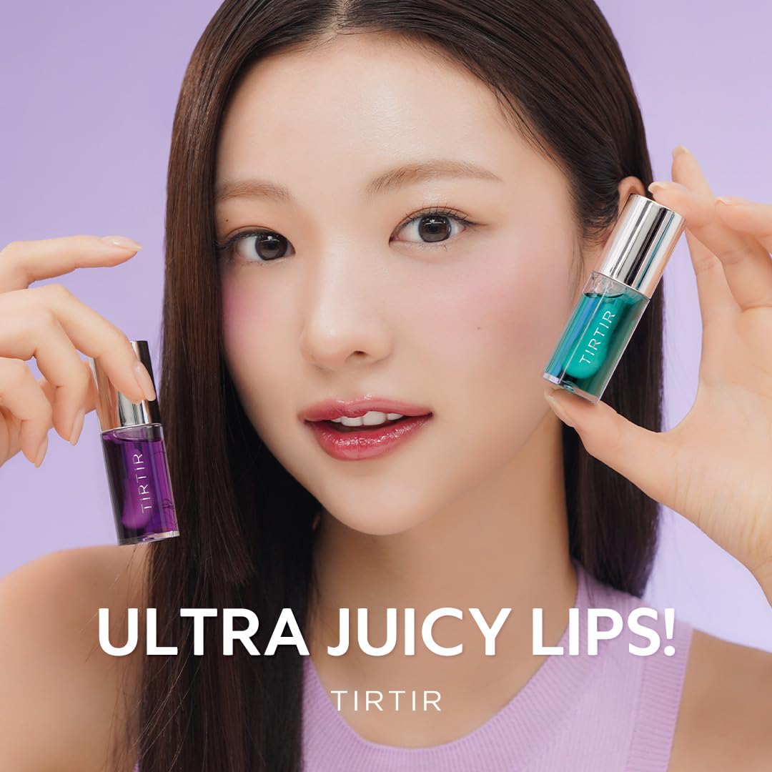TIRTIR My Glow Mint Lip Oil | Moisturizing Lip Care with Cooling Mint for Smooth | Glossy Lips