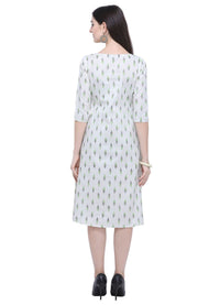 Pinkriti Women's  Cotton A-Line Kurta