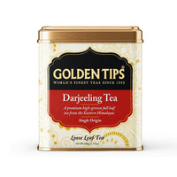 Golden Tips 100% Pure And Authentic Darjeeling Black Tea, Premium Loose-Leaf Tea, Rich Aroma & Delicate Flavor, (100 Gram, 50 cups)