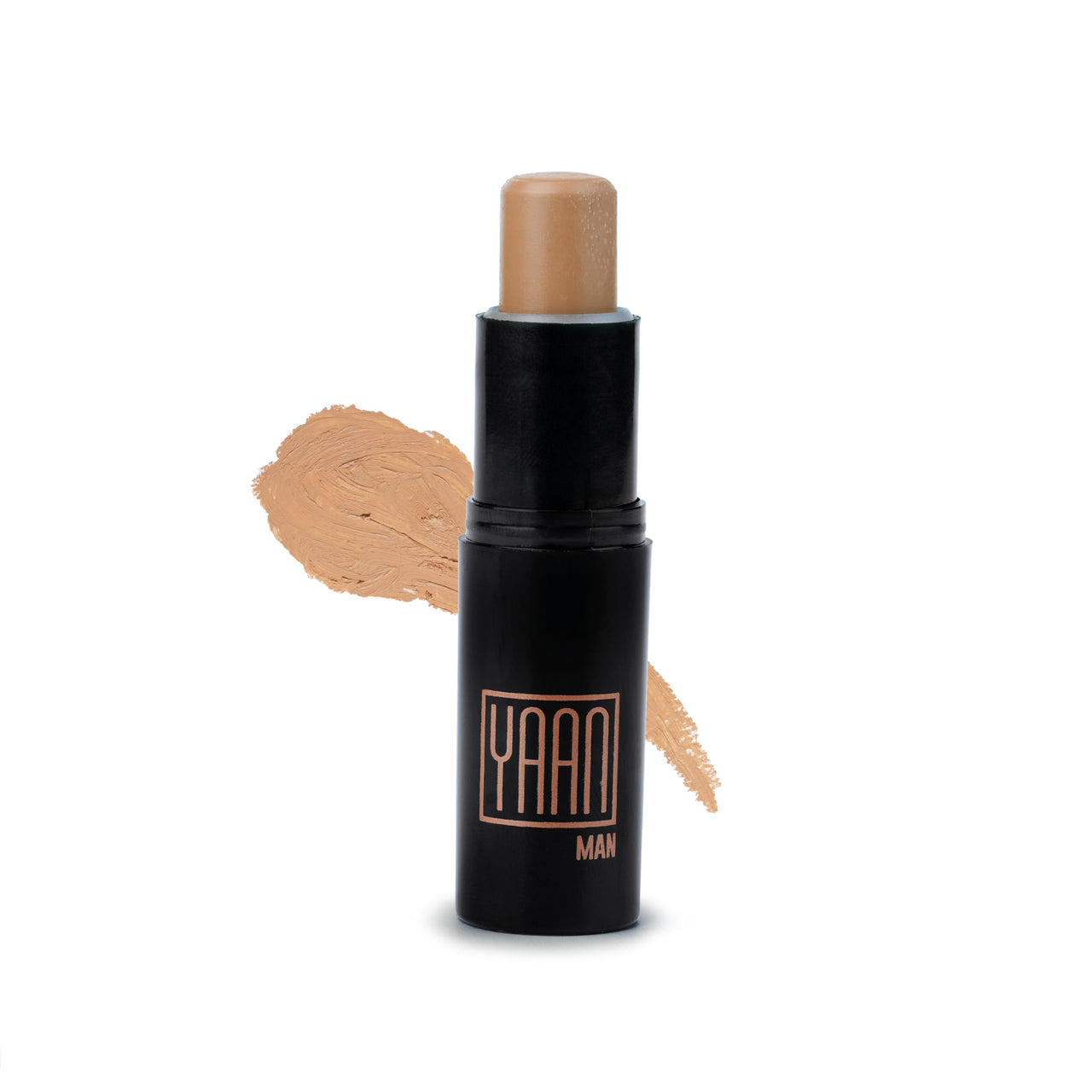 Yaanman Natural Concealer for Men (Medium Shade), 4.4g | Erase Dark Circles, Scars, Pigmentation| Perfection Stick For Perfect Skin, Medium Coverage | With Shea Butter and Vitamin E,