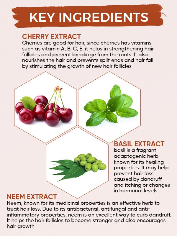 Oshea Herbals Hair Butter Spa Cream for All Hair Types | Deep Moisturizing with Silky Smooth Texture, Repairs Dull & Damaged Hair | Enriched with Cherry, Basil & Neem Extract 150 g