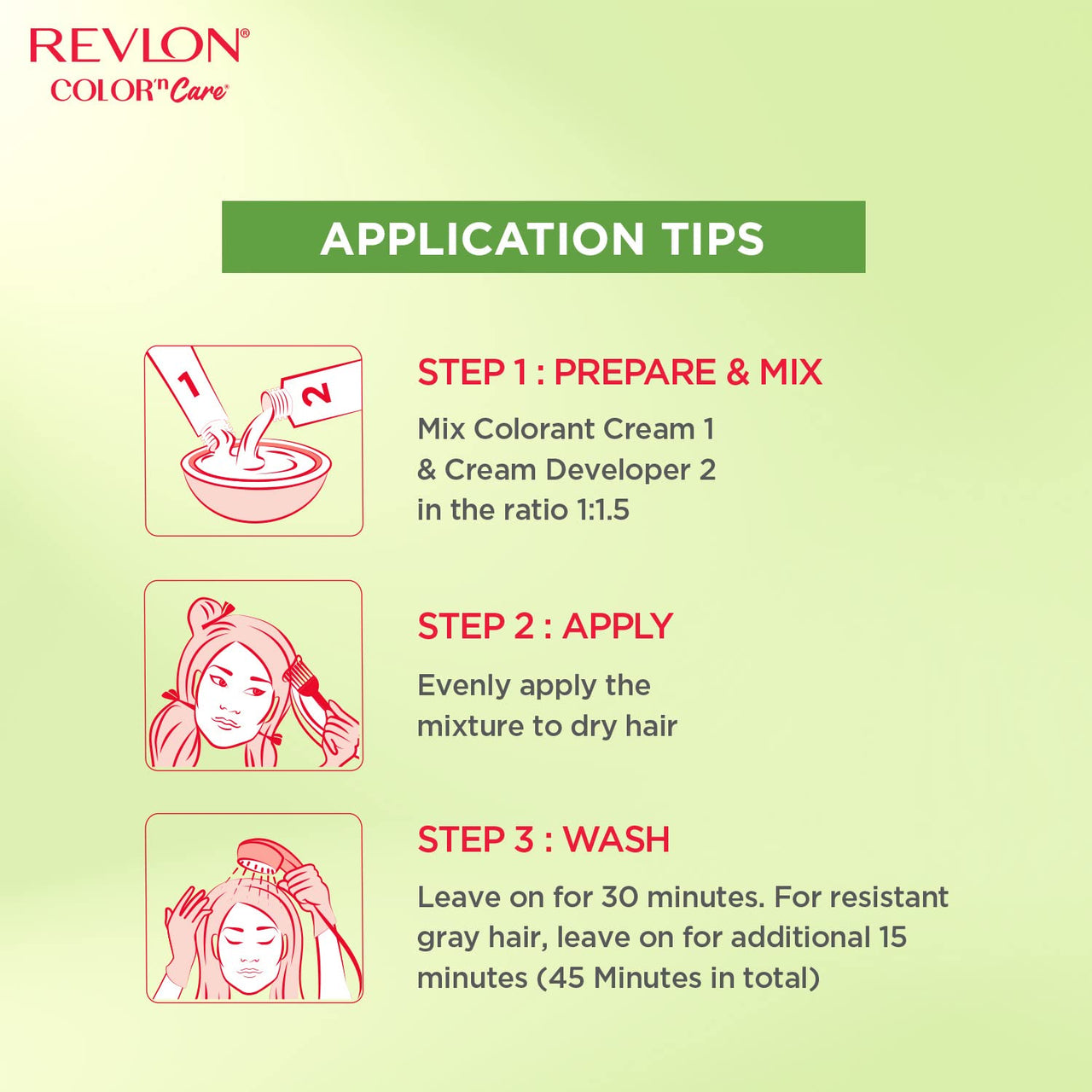 Revlon Color 'n Care Permanent Hair Color for Women-4 Brown | Blend of 4 oil's & Shea Butter| For Silky, Shiny & Nourished Hair | 100% Grey Coverage in 5 Minutes | Ammonia Free
