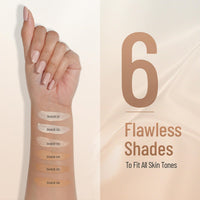 Swiss Beauty Primer Mousse Foundation Weightless Smooth & Velvet Touch, Face Makeup, Rose Blush, 30ml