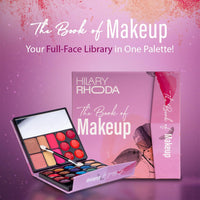 Hilary Rhoda The Book of Makeup | 20 Eyeshadows | 2 Highlighters | 2 Blushes | 2 Contours | 6 Cream Lip Glosses | Dual Ended Brush | Long Lasting | Blends Easily- 23.4g (Shade 2)