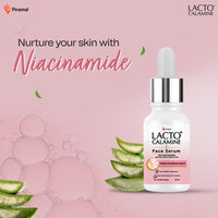 Lacto Calamine 10% Niacinamide Face Serum | 30ml x Pack of 2 | Pore Minimizing, Acne Marks, Blemishes & Oil Balancing | Face Serum for Women & Men | Reduces Pigmentation | Dermatologically Tested