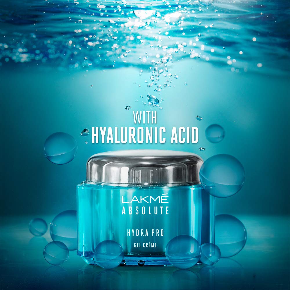 Lakmé Absolute Hydra Pro Gel Day Crème, 50G & Sun Expert Tinted Cream Sunscreen 50 Spf for Dry Skin, 100Ml